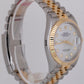 NEW 2024 PAPERS Rolex DateJust 36mm MOP DIAMOND Gold Two-Tone Watch 126233 BOX