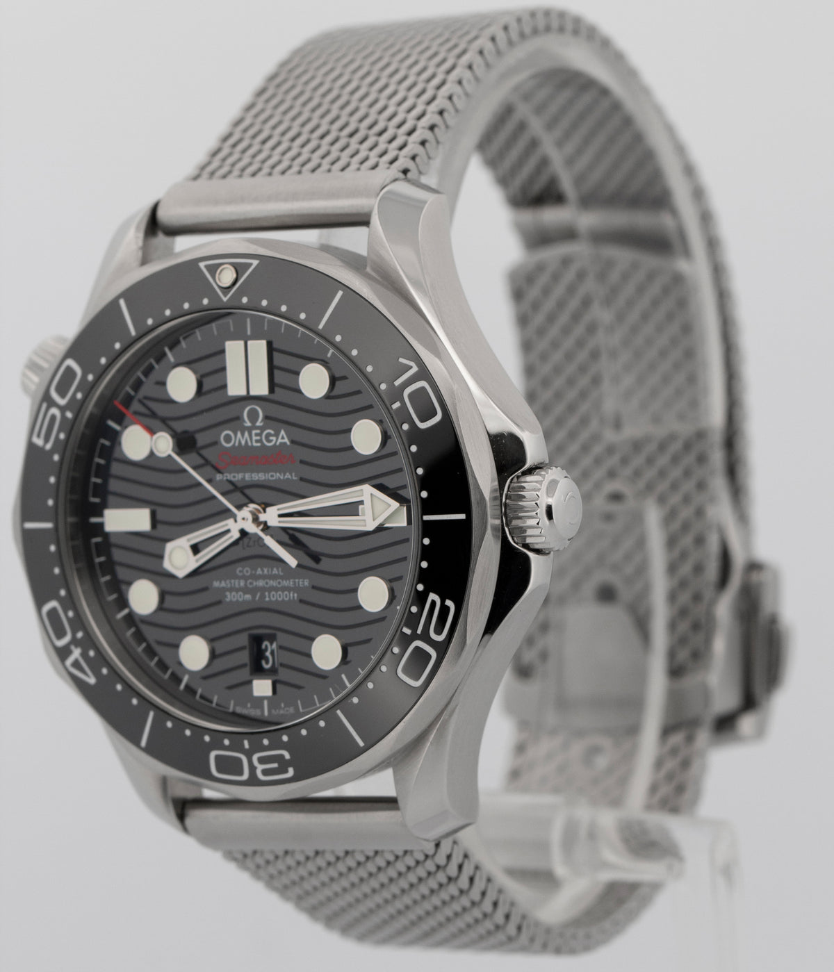 Omega Seamaster 210.32.42.20.01.001 Black Stainless Steel Ceramic 42mm Watch