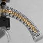 PAPERS Rolex DateJust Champagne 18K Gold Steel 26mm JUBILEE Watch 79173 BOX