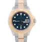Rolex Yacht-Master 40mm BLUE 18K Two-Tone 18K Yellow Gold Steel 16623 Watch