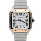 Cartier Santos 4072 / W2SA0009 White Two-Tone Gold 39.8mm Watch Box Papers