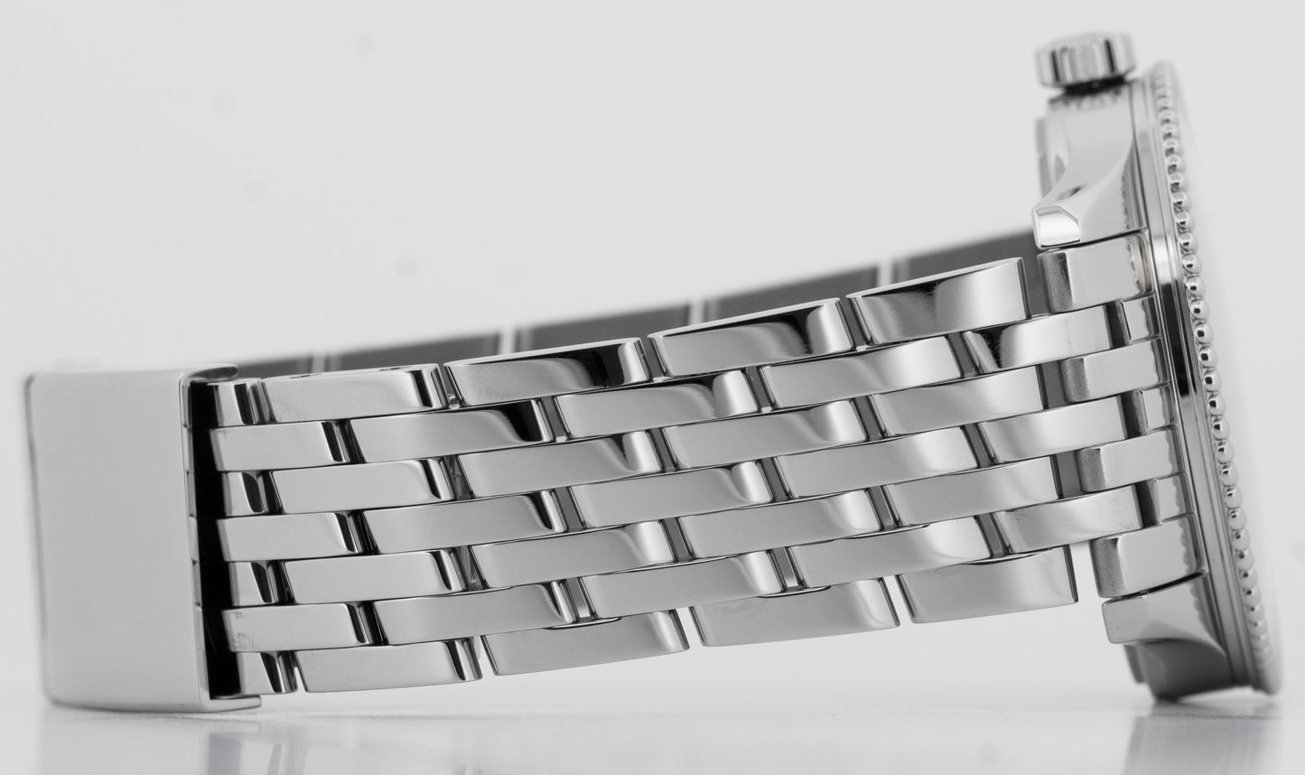 Breitling Navitimer Stainless Steel Blue 38mm Automatic Date Watch A17325