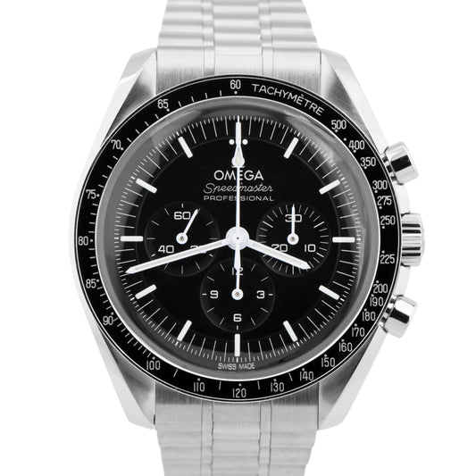 MINT 2024 PAPERS Omega Speedmaster Moonwatch 42mm Steel 310.30.42.50.01.001 BOX