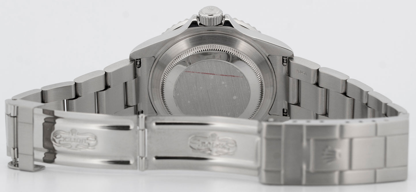 FLAT 4 Rolex Submariner Date 40mm Kermit Green Stainless Steel Watch 16610 LV