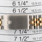 1990 PAPERS Rolex DateJust WHITE Two-Tone Yellow Gold Steel 36mm 16233 Watch BOX