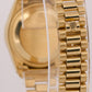 VINTAGE Rolex DateJust President 26mm CHAMPAGNE 18K Yellow Gold Fluted 6917