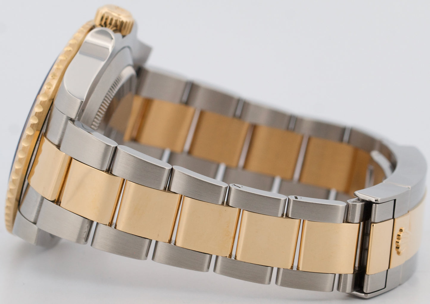 2019 PAPERS Rolex Submariner Date BLUE Two-Tone 18K Steel 40mm 116613 LB BOX