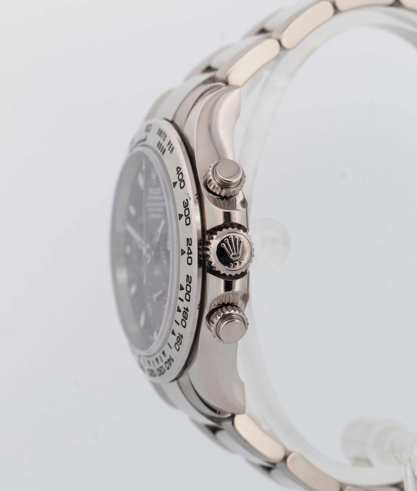 PAPERS Rolex Daytona Cosmograph BLUE 18K White Gold 40mm Watch 116509 BOX