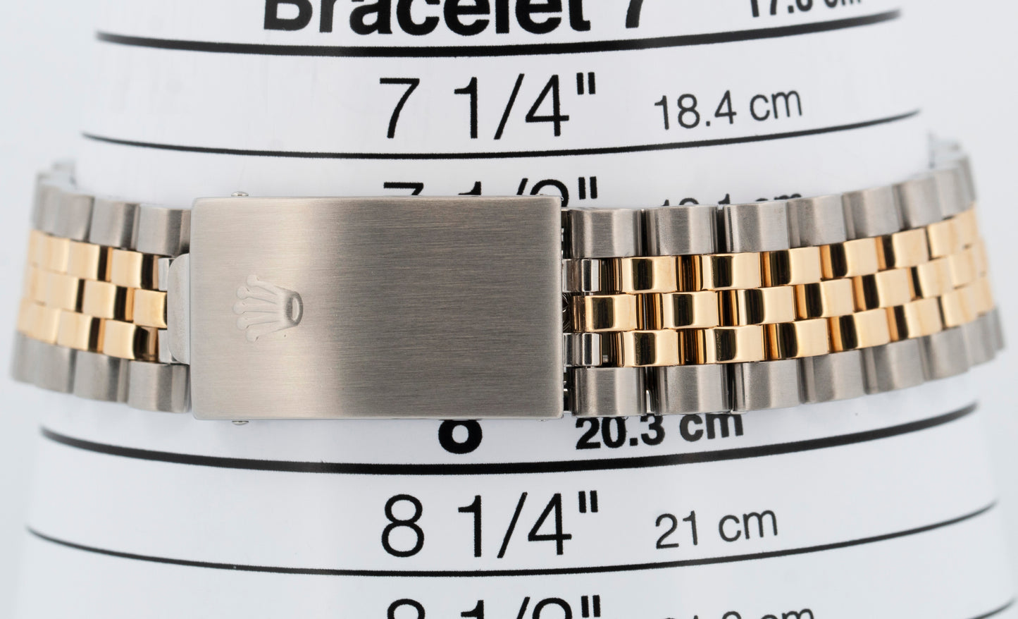 Rolex DateJust 36mm BLUE 18K Yellow Gold Stainless Steel JUBILEE Watch 16233