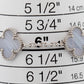 2018 PAPERS Van Cleef & Arpels Vintage Alhambra 5 Motif Chalcedony Bracelet BOX