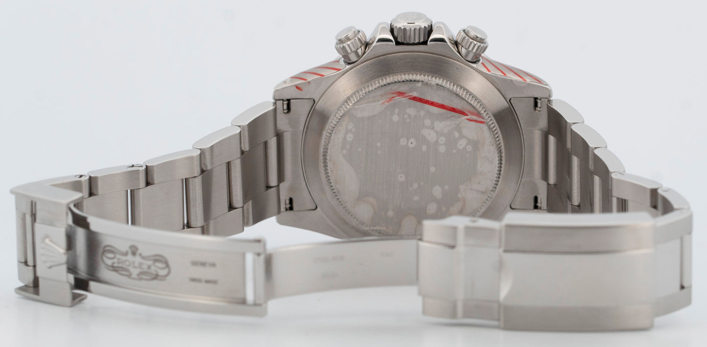 2025 RSC Rolex Daytona Cosmograph WHITE Steel 40mm 116520 Watch BOX