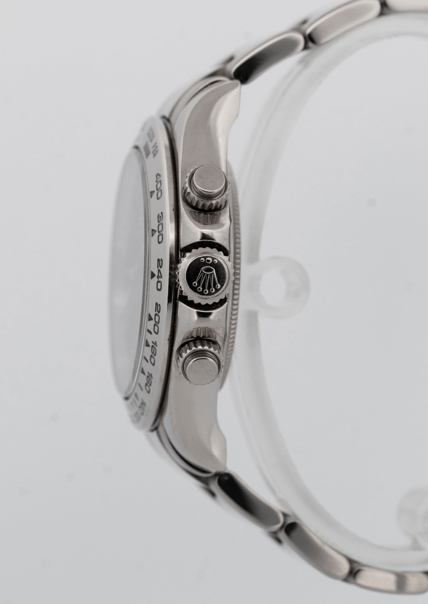 PAPERS Rolex Daytona Cosmograph BLACK RACING White Gold Oyster Watch 116509 BOX