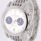 Carl F. Bucherer Manero Flyback PAPERS Steel Silver 40mm 10927.08 Watch BOX