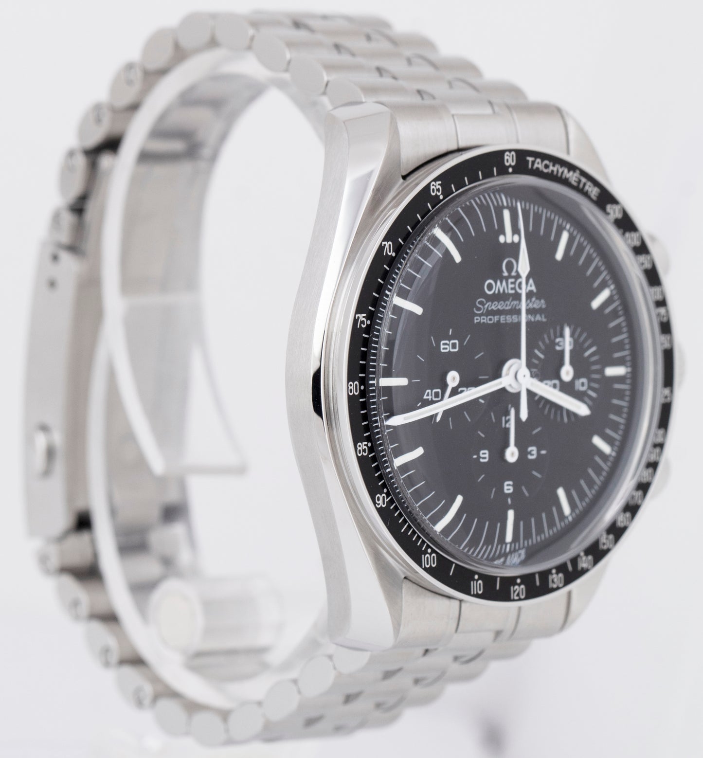 MINT 2024 PAPERS Omega Speedmaster Moonwatch 42mm Steel 310.30.42.50.01.001 BOX