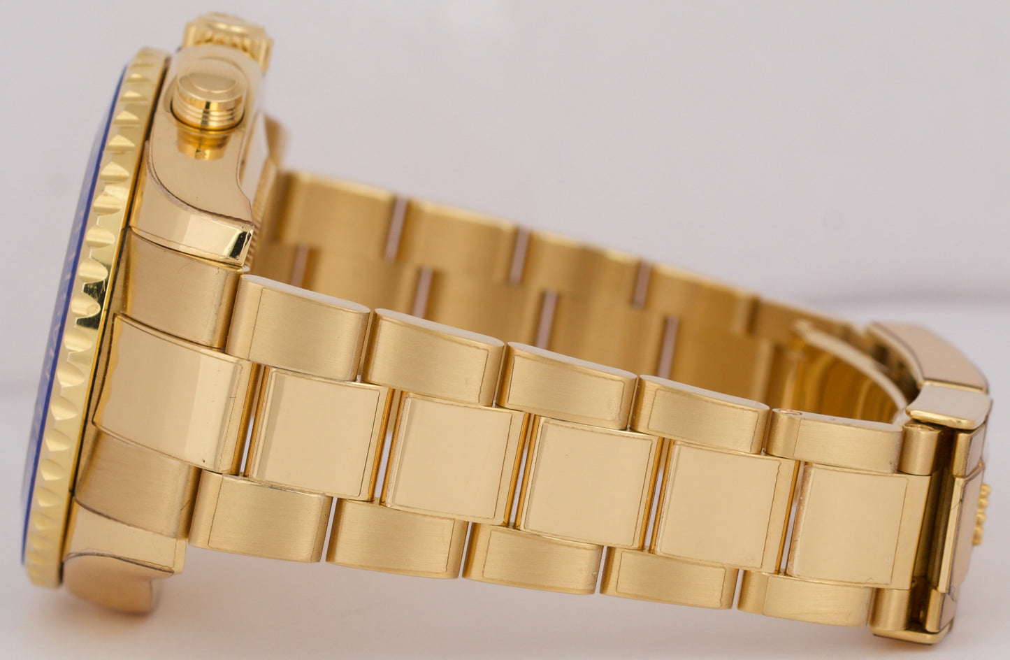 Rolex Yacht-Master II 18K Yellow Gold White Blue Regatta 44mm 116688 BOX
