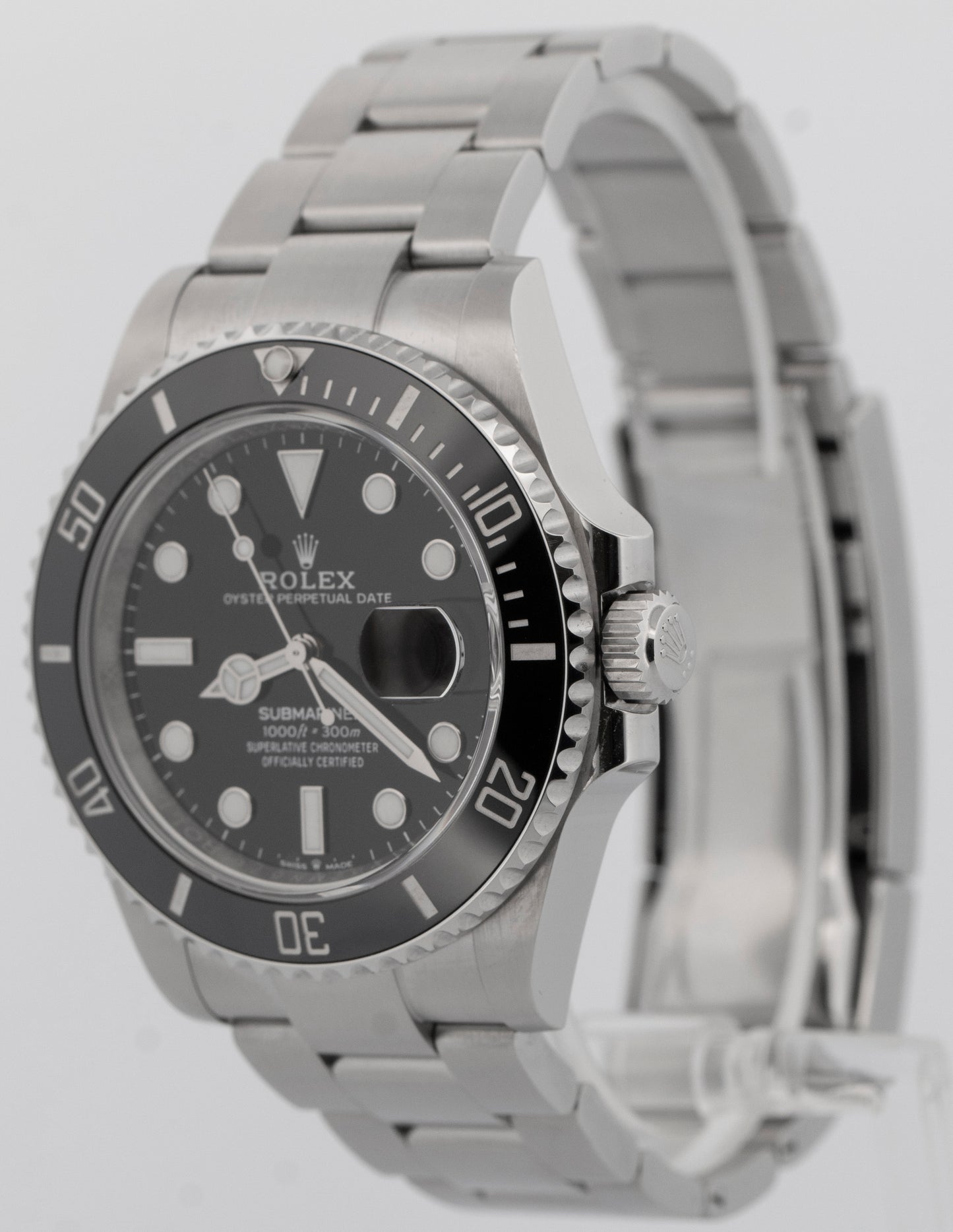 2024 PAPERS Rolex Submariner Date BLACK Stainless Steel 41mm 126610 LN Watch BOX
