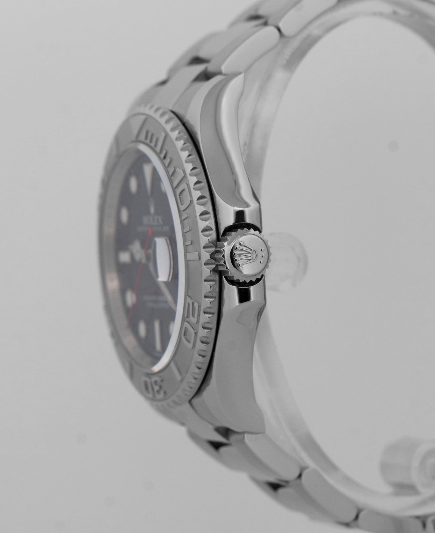 Rolex Yacht-Master Platinum BLUE 40mm Stainless Steel Oyster Watch 116622 BOX