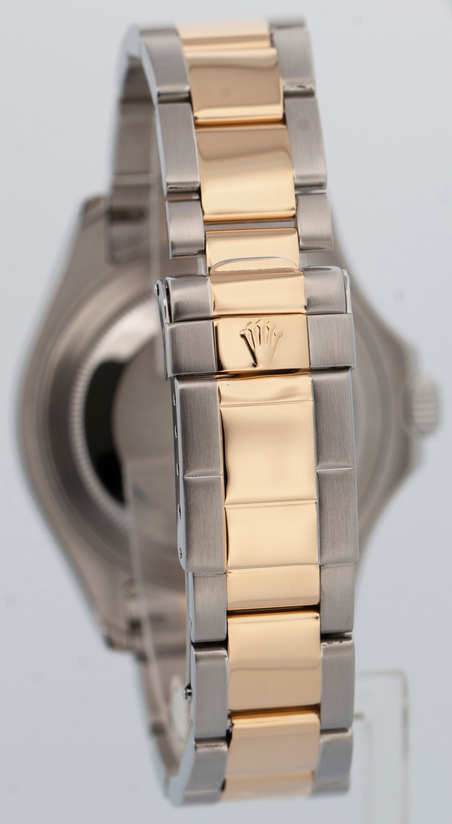 Rolex Yacht-Master 40mm BLUE 18K Two-Tone 18K Yellow Gold Steel 16623 Watch