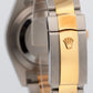 2010 PAPERS Rolex DateJust II BLACK Two-Tone Gold 41mm 116333 Watch BOX
