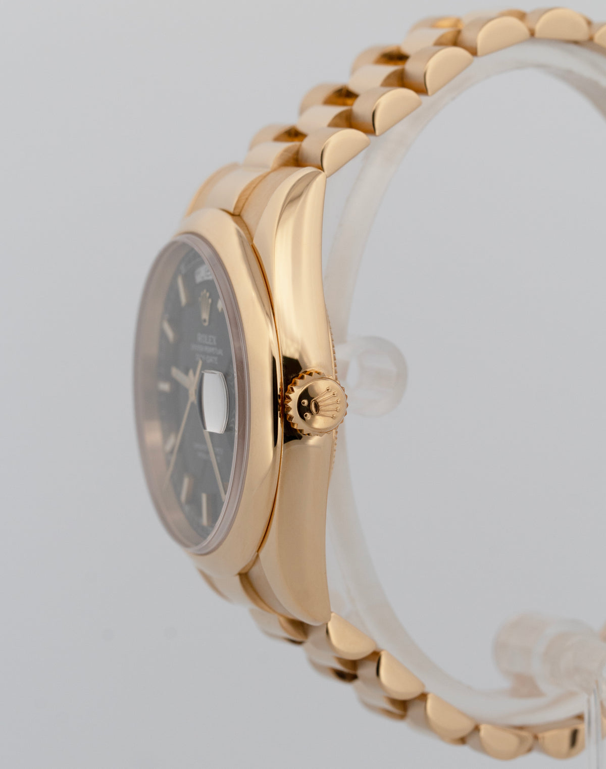 2026 RSC Rolex Day-Date President 118208 Green 18K Yellow Gold Smooth 36mm Watch