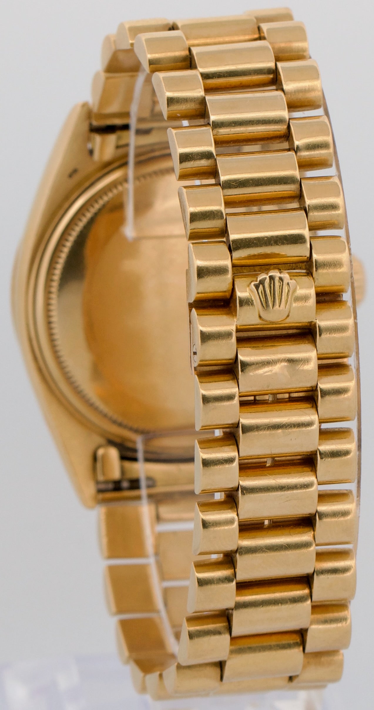 VINTAGE 1972 Rolex Day-Date President BLUE DIAMOND 36mm 18K Yellow Gold 1803