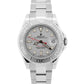 2014 PAPERS Rolex Yacht-Master Mid-Size Platinum Steel 35mm Watch 168622 BOX