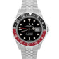 Rolex GMT-Master II 40mm Coke Red Black Stainless Steel Jubilee Date 16710 Watch