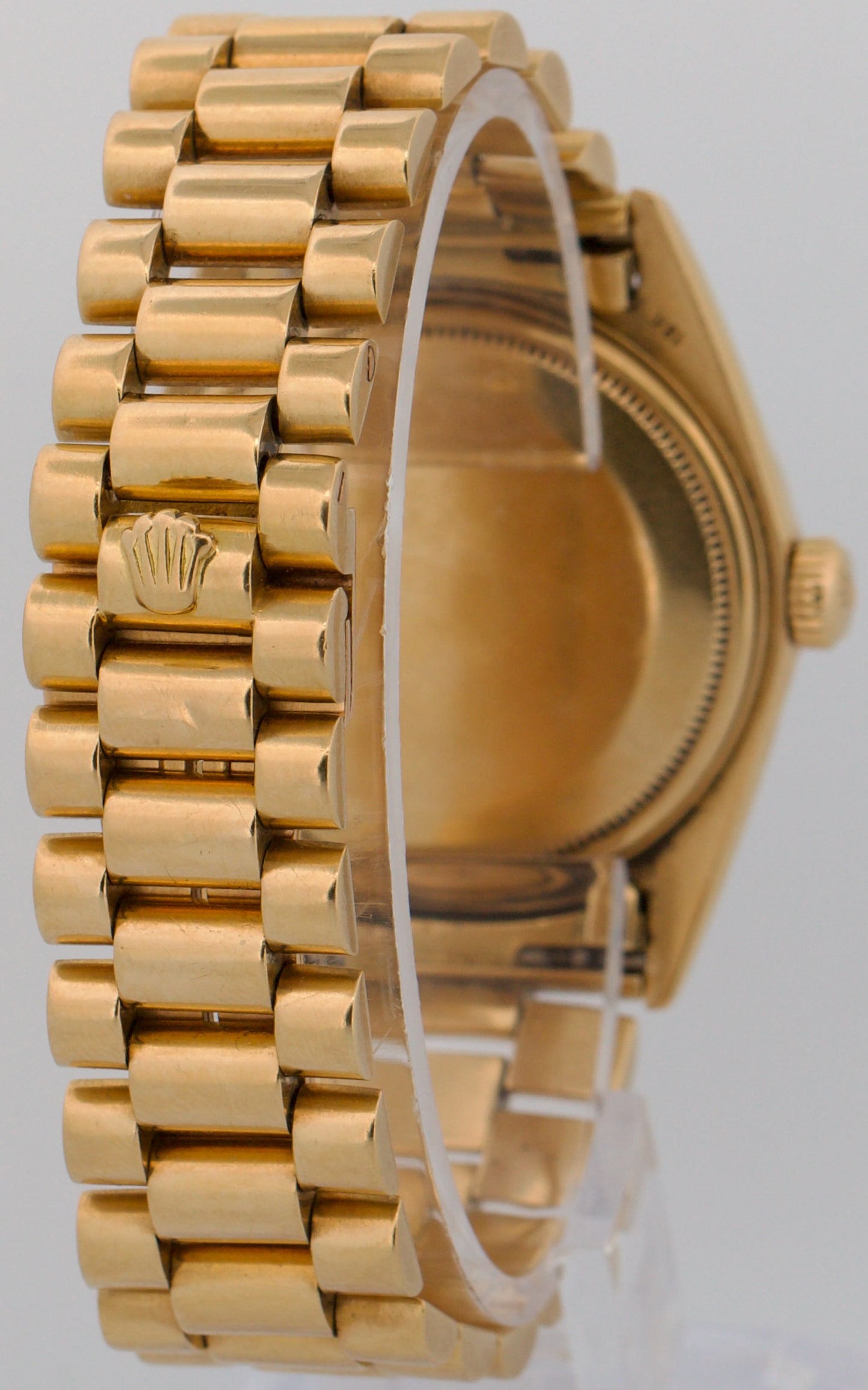 VINTAGE 1972 Rolex Day-Date President BLUE DIAMOND 36mm 18K Yellow Gold 1803
