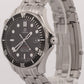 Omega Seamaster Diver 300M 41mm BLACK WAVE Quartz Steel 212.30.41.61.01.001 BOX