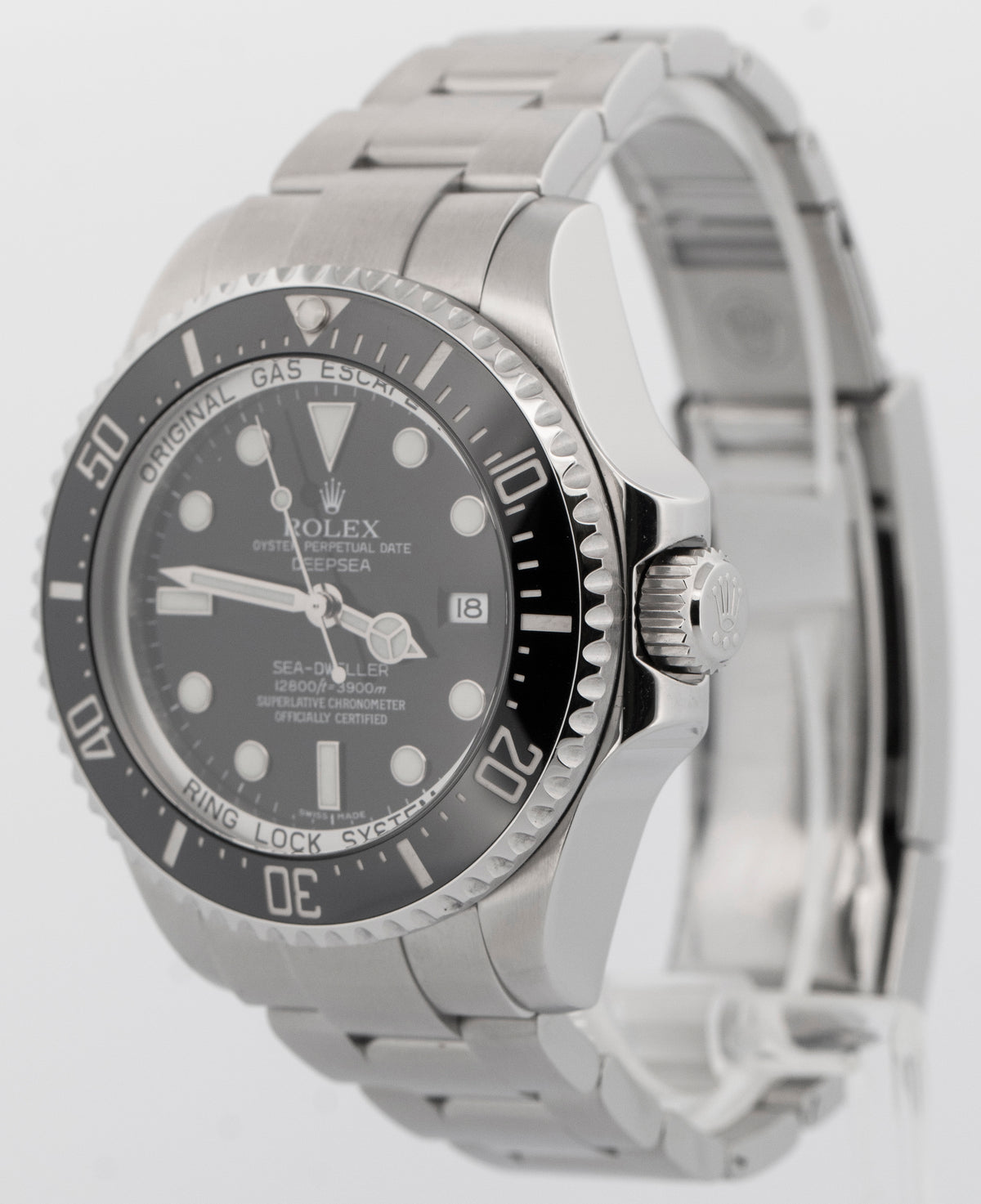 2011 PAPERS Rolex Sea-Dweller Deepsea BLACK Steel 44mm 116660 Watch BOX