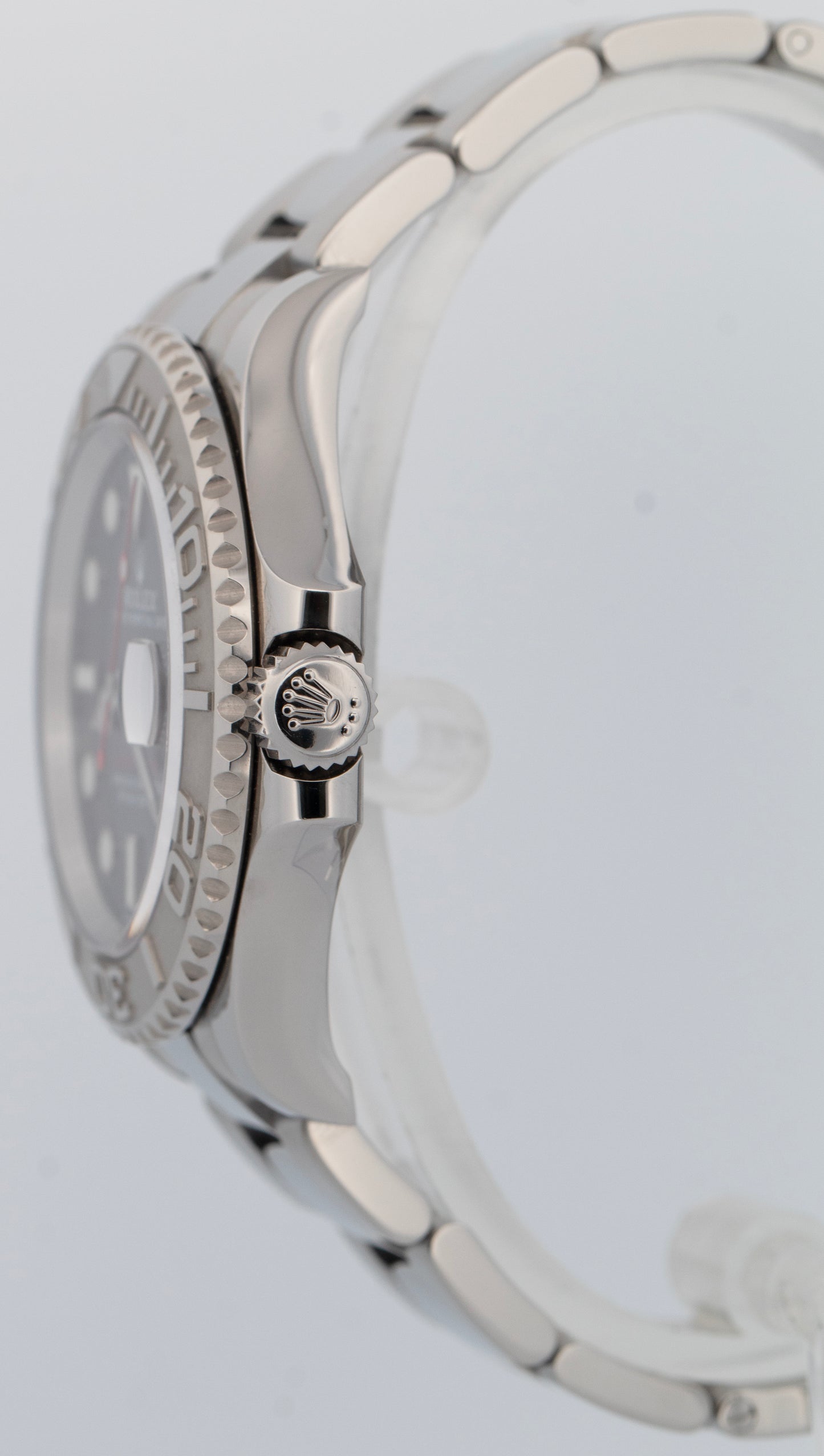 PAPERS Rolex Yacht-Master 40mm Blue 950 Platinum Steel Watch 126622 Watch BOX