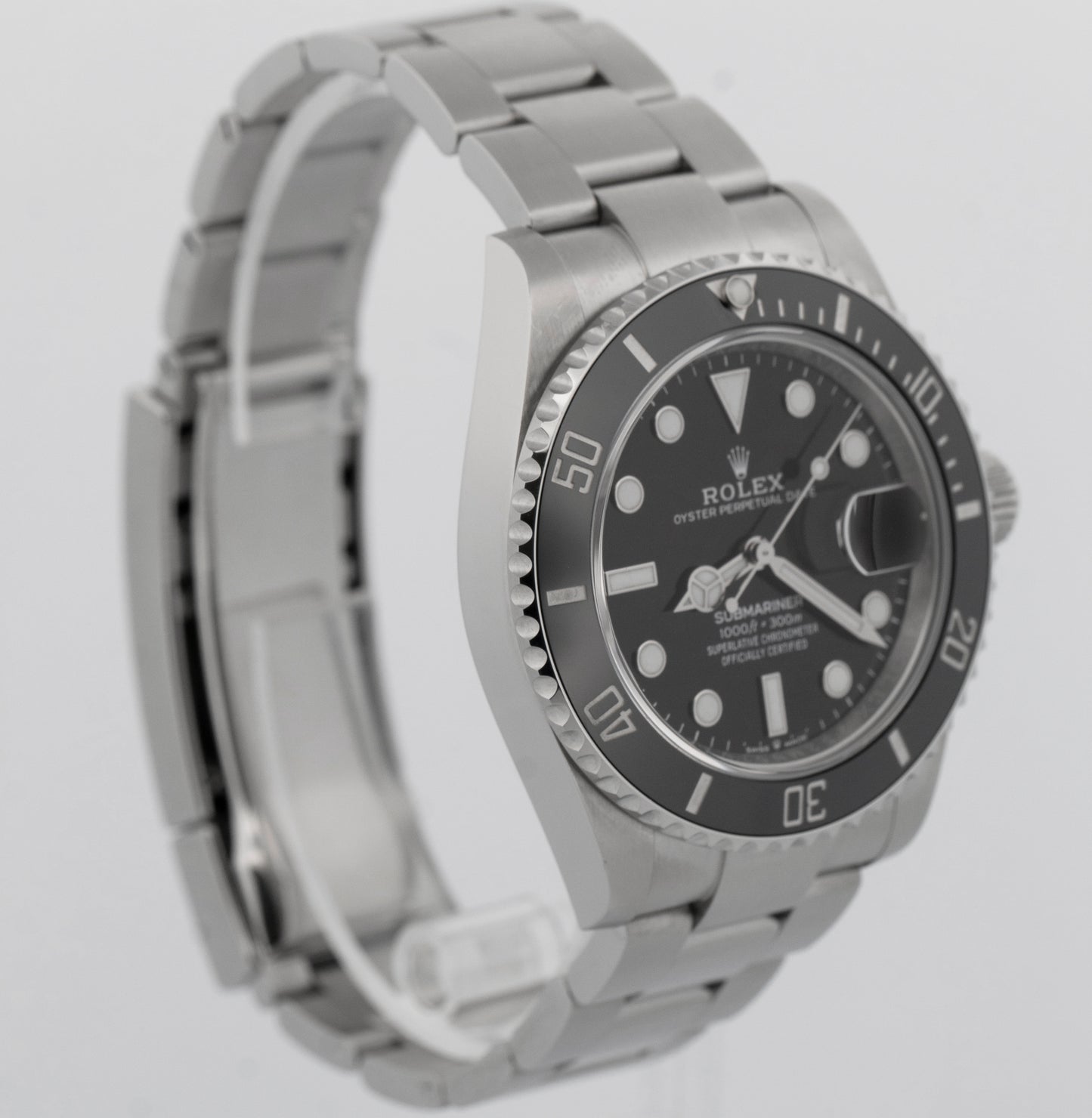 2024 PAPERS Rolex Submariner Date BLACK Stainless Steel 41mm 126610 LN Watch BOX