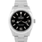 2025 PAPERS Rolex Explorer I BLACK Stainless Steel 40mm 224270 Watch BOX