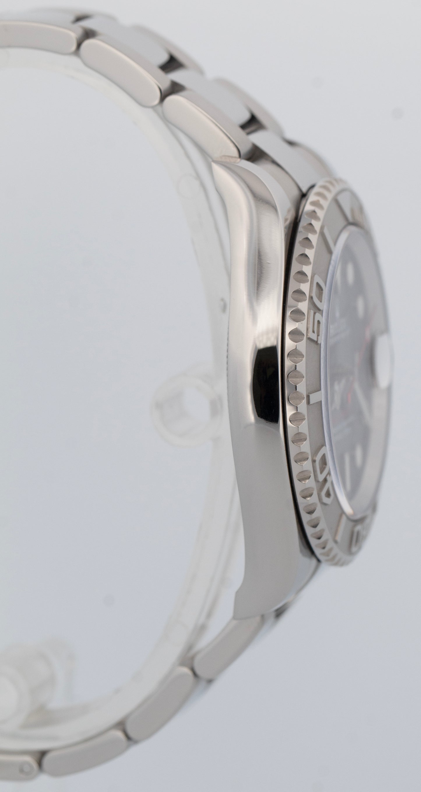 PAPERS Rolex Yacht-Master 40mm Blue 950 Platinum Steel Watch 126622 Watch BOX