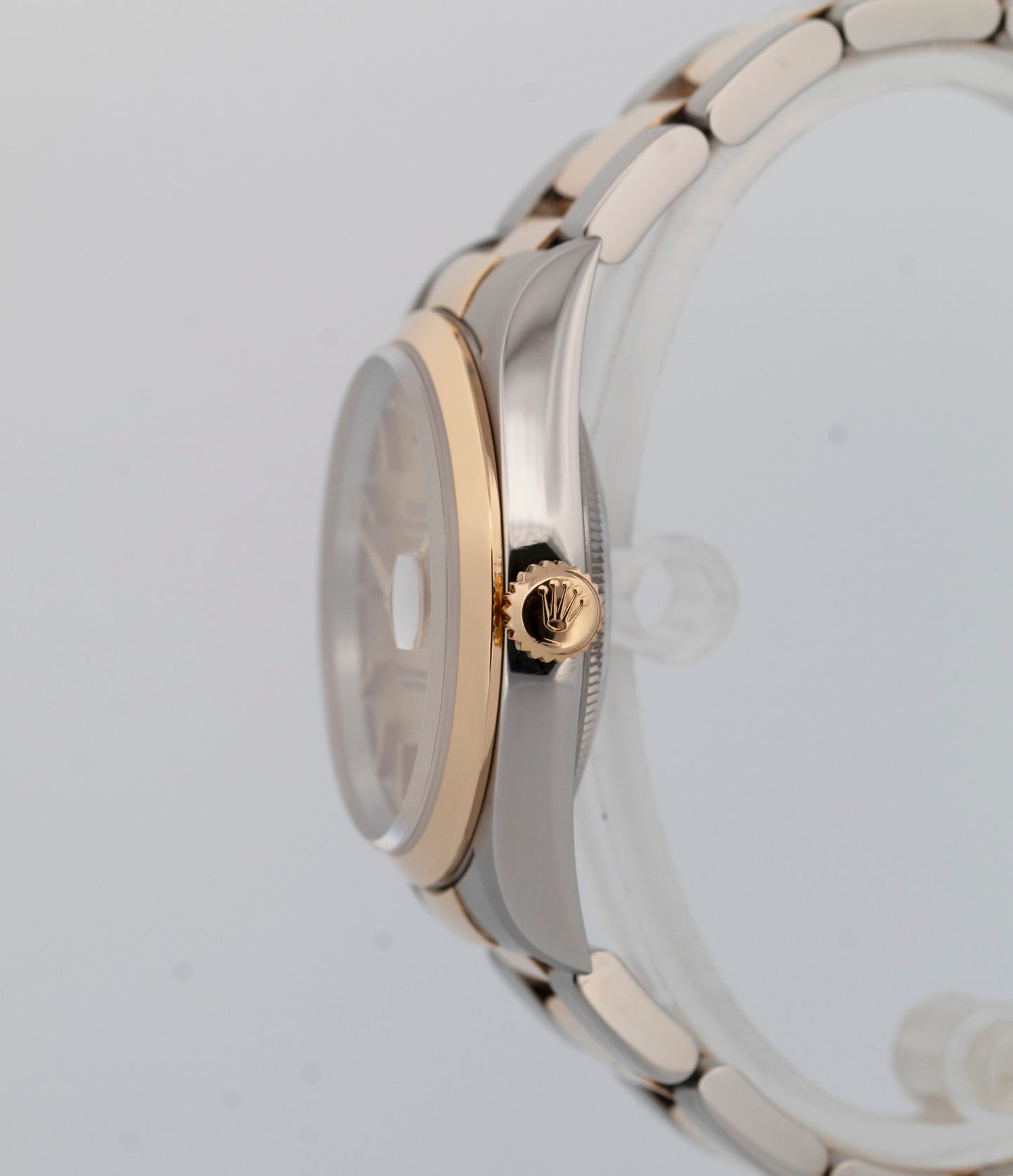 PAPERS Rolex DateJust 36mm Champagne Two-Tone 18K Gold Oyster 16203 Watch BOX