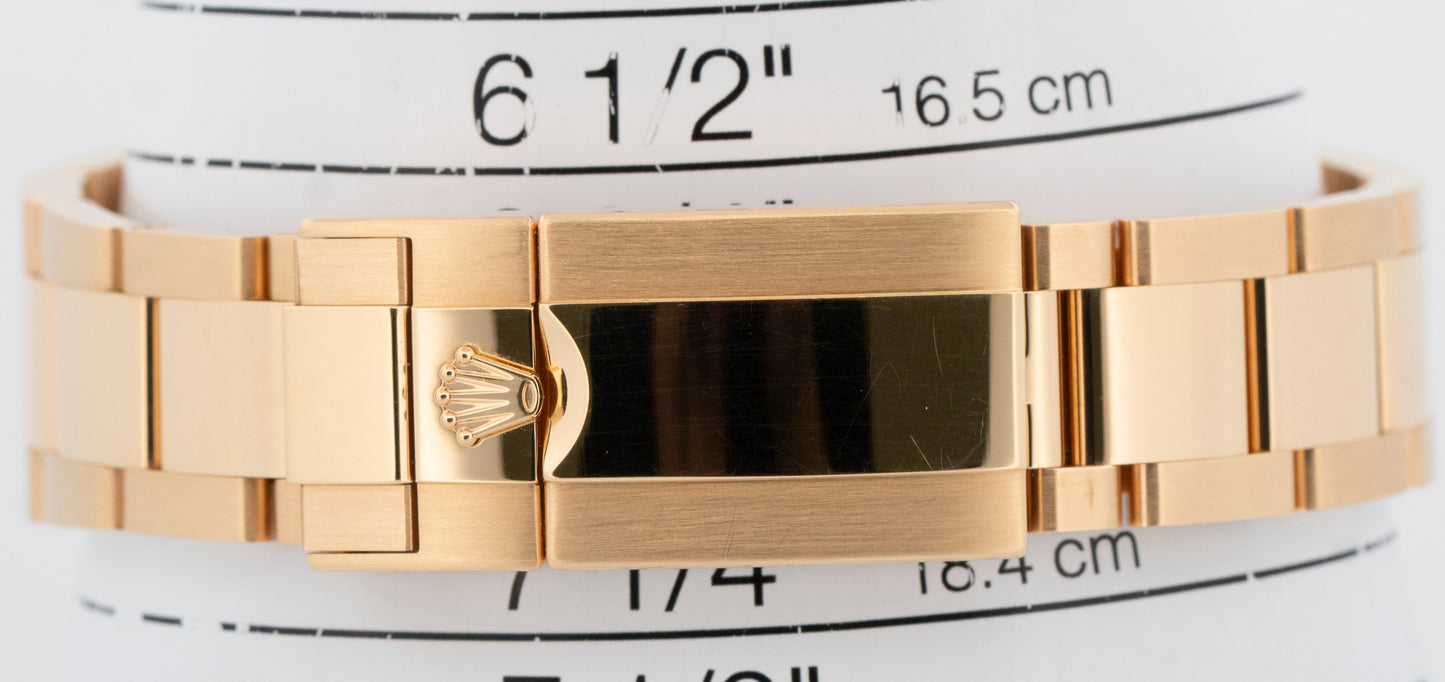 2024 PAPERS Rolex Daytona 40mm Black NEWMAN 18K Yellow Gold 126508 Watch BOX