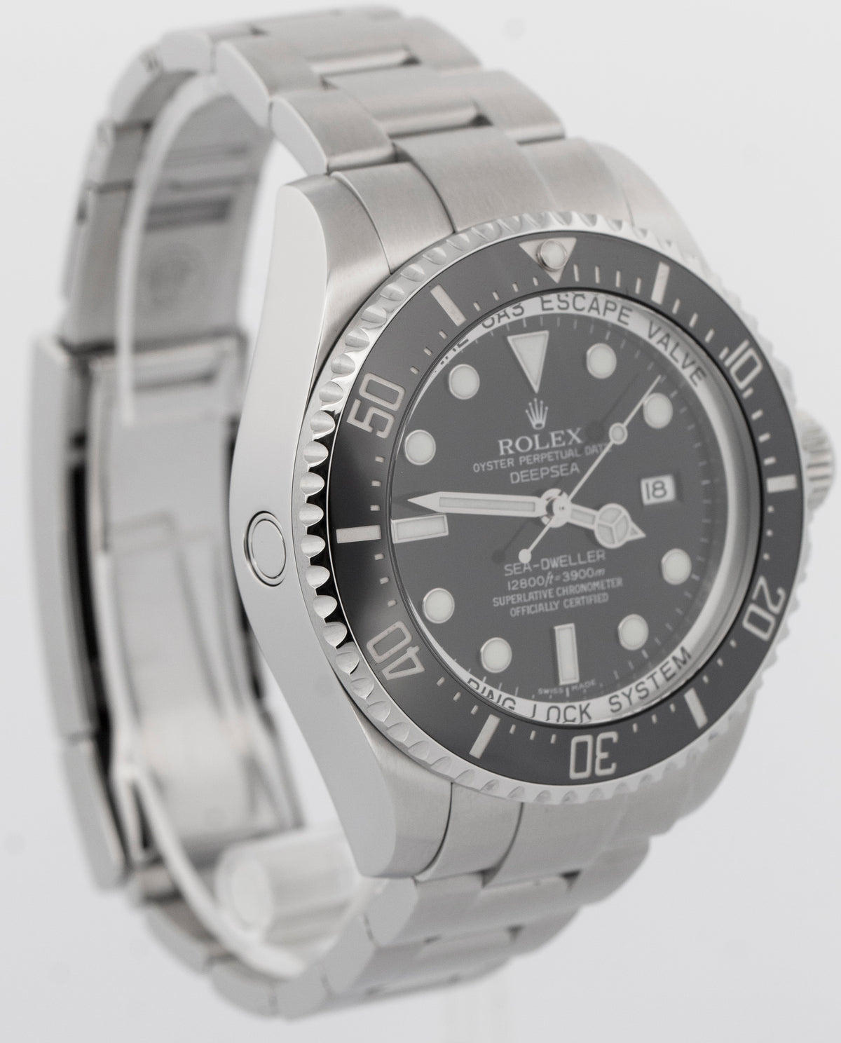 2011 PAPERS Rolex Sea-Dweller Deepsea BLACK Steel 44mm 116660 Watch BOX