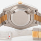 2010 PAPERS Rolex DateJust II BLACK Two-Tone Gold 41mm 116333 Watch BOX