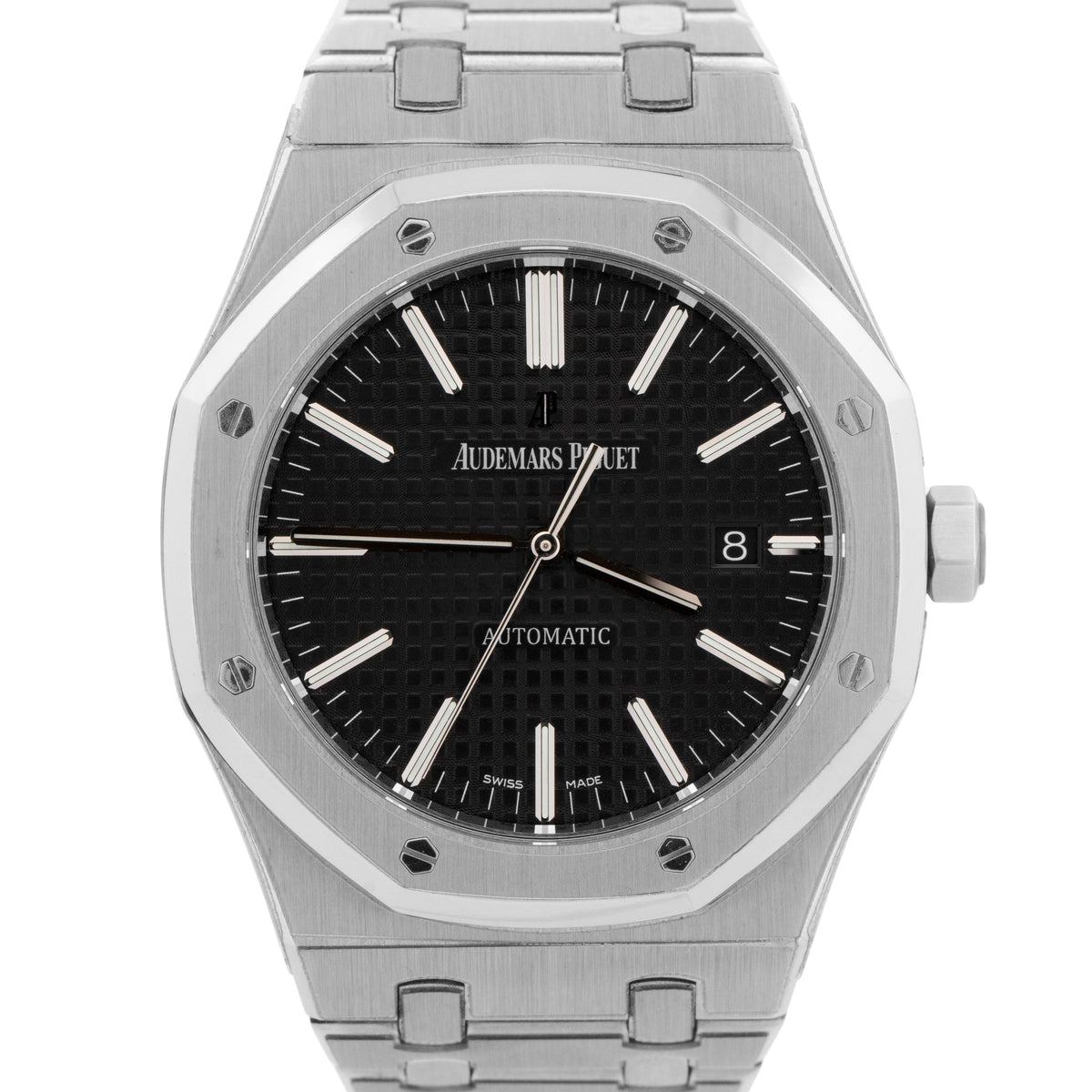 2013 Audemars Piguet Royal Oak 15400ST.00.1220ST.01 Black Steel 41mm Papers