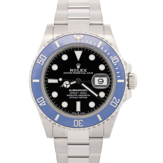 2025 PAPERS Rolex Submariner 126619 LB 18K Gold 41mm COOKIE MONSTER Blue BOX