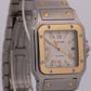 UNPOLISHED Cartier Santos Galbee 29mm ROMAN 18K Steel Automatic 2319  W20041C4