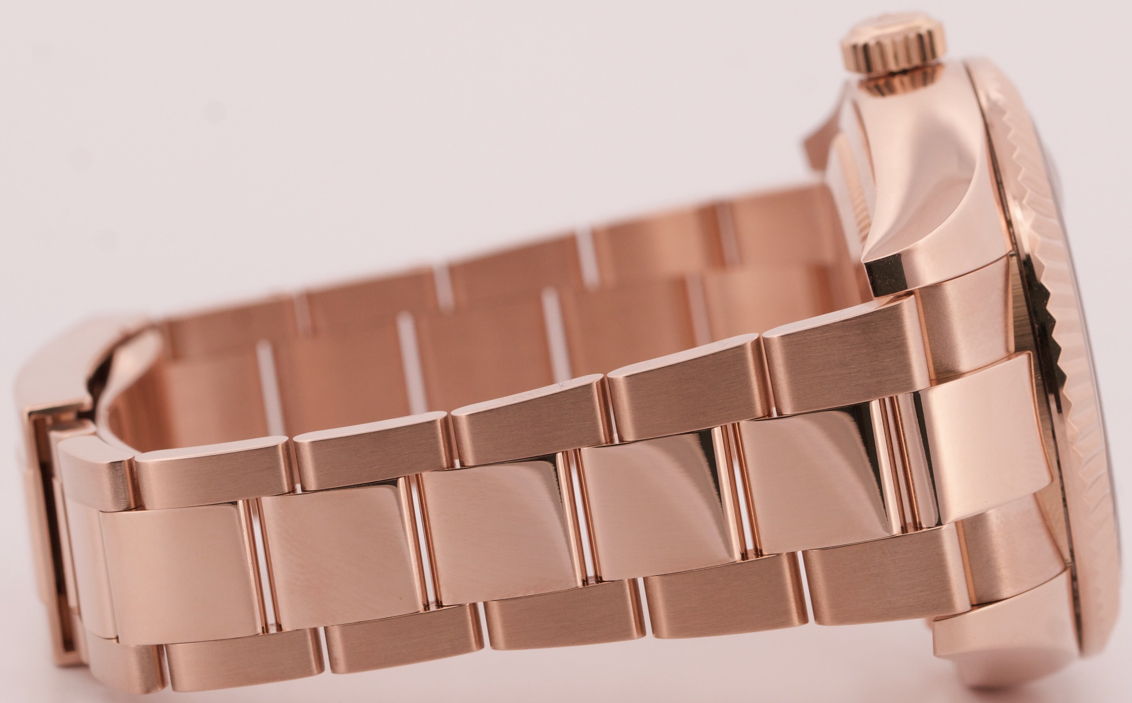2021 PAPERS Rolex Sky-Dweller WHITE 18K Rose Gold OYSTER Fluted
