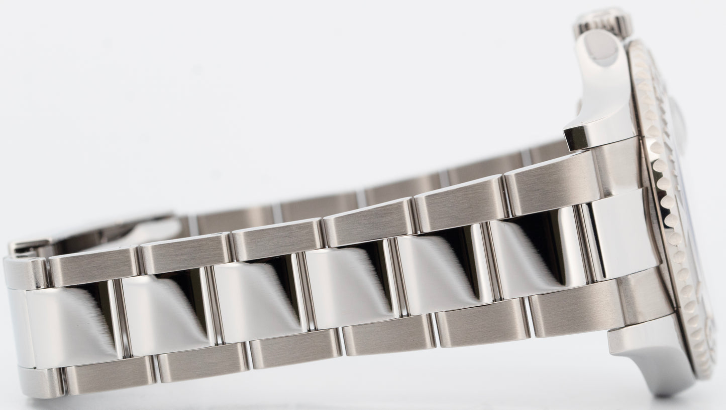 PAPERS Rolex Yacht-Master 40mm Blue 950 Platinum Steel Watch 126622 Watch BOX