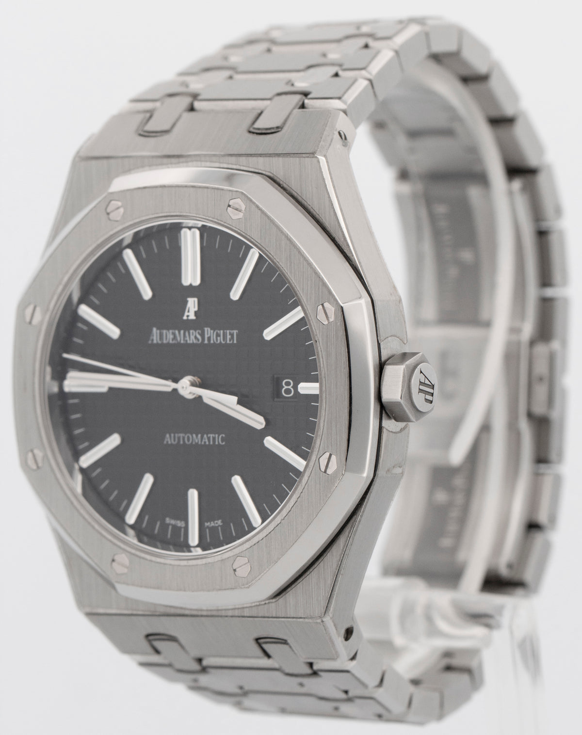 2013 Audemars Piguet Royal Oak 15400ST.00.1220ST.01 Black Steel 41mm Papers