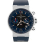 Papers Ulysse Nardin Maxi Marine Chronograph Blue 41mm 353-66-7/323 Watch BOX