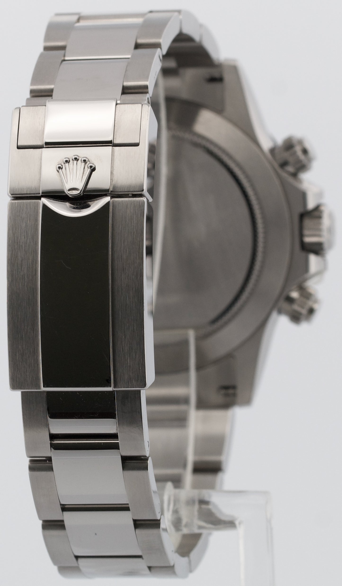 UNPOLISHED 2021 PAPERS Rolex Daytona Cosmograph BLACK Ceramic 40mm 116500 LN BOX