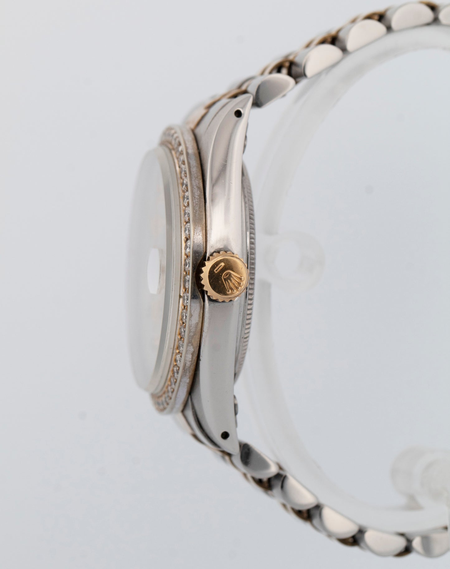 Rolex DateJust 36mm MOP DIAMOND 18K Gold Two-Tone Stainless Steel Watch 16013