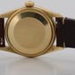 VINTAGE 1982 Rolex Oyster Perpetual Date 34mm CHAMPAGNE 14K Gold Fluted 15037