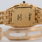 Ladies Cartier Panthere Small IVORY ROMAN 18K Yellow Gold 22mm Quartz 866911