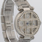 Cartier Pasha WHITE DIAMOND Stainless Steel Arabic Date 35mm 2324 W31015M7 Watch